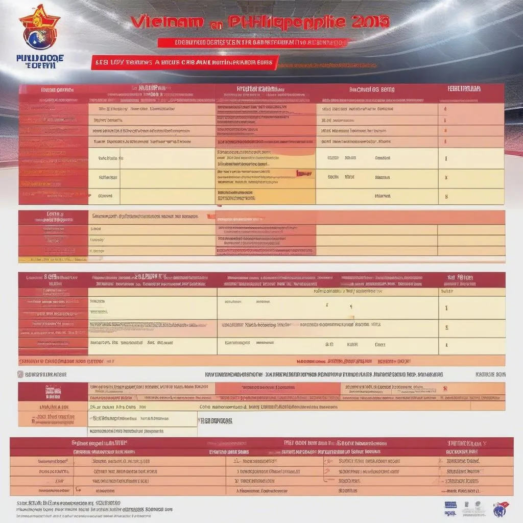 Lịch thi đấu bóng đá 09/12: Việt Nam vs Philippines, vòng loại World Cup 2026