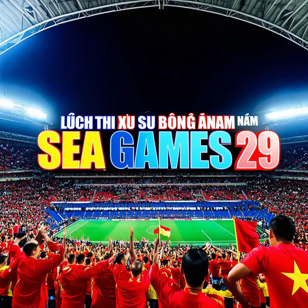 Lịch thi đấu bóng đá nam SEA Games 29