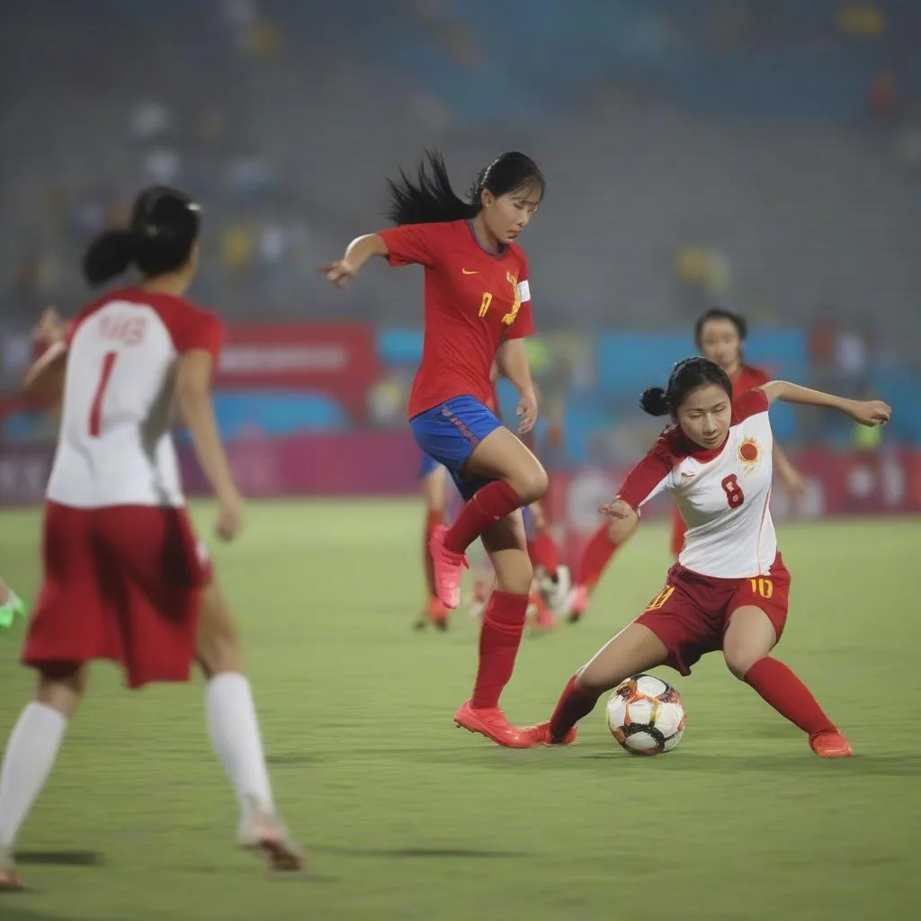 Lịch thi đấu bóng đá nữ SEA Games 2017: Việt Nam - Myanmar