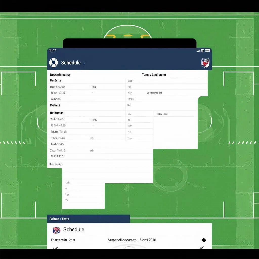 Tạo lịch thi đấu bóng đá online