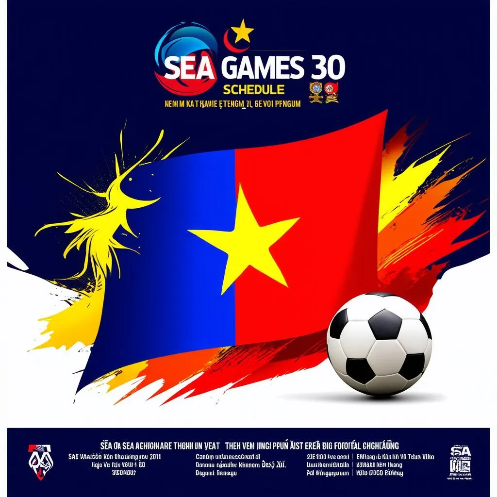 Lịch thi đấu bóng đá SEA Games 30 Việt Nam