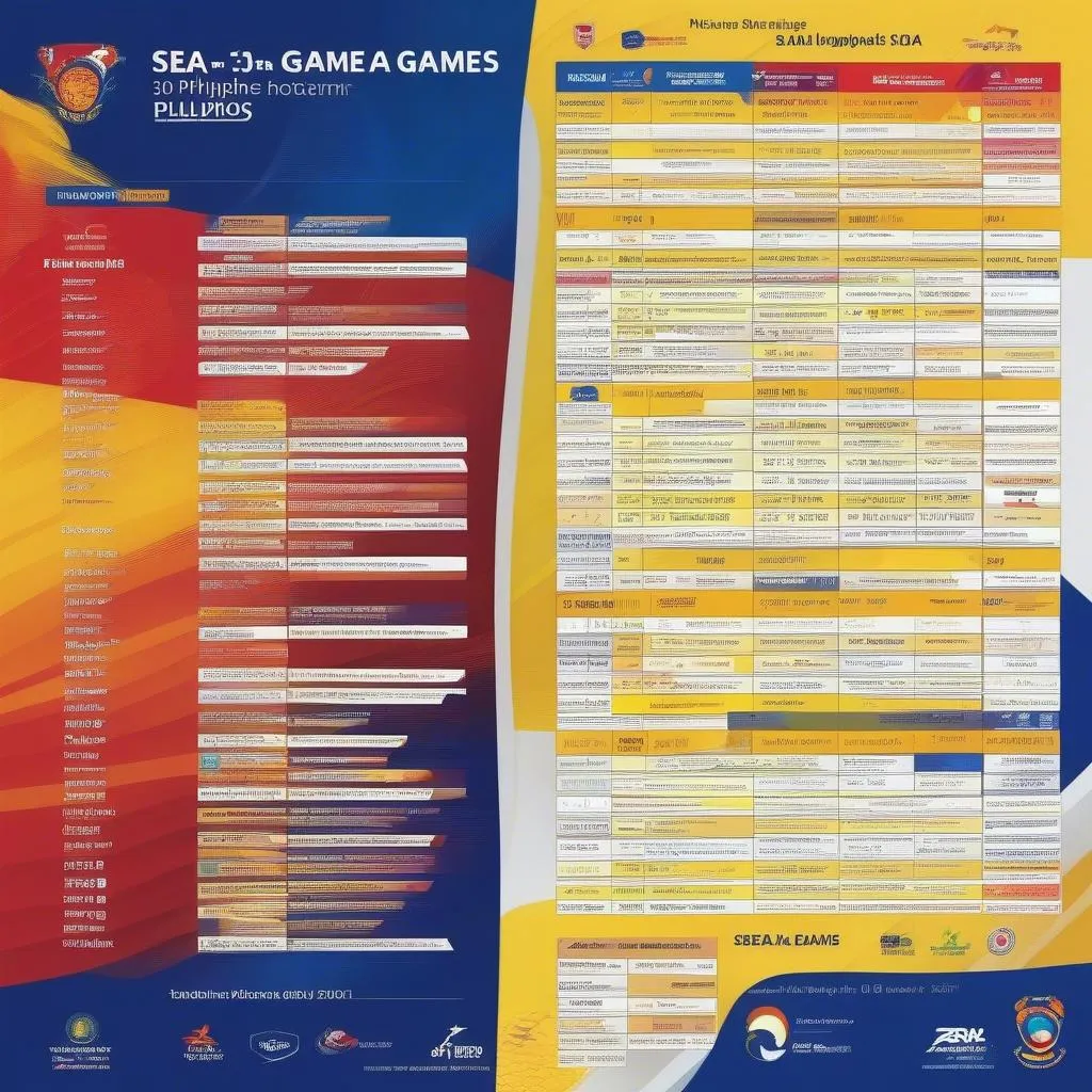 Lịch thi đấu bóng đá SEA Games 30 Việt Nam