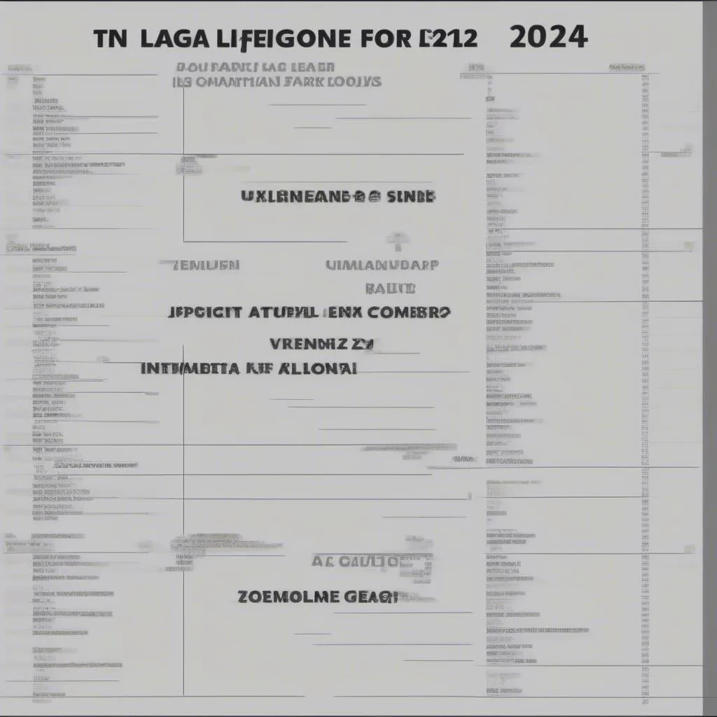 Lịch thi đấu La Liga 2023-2024