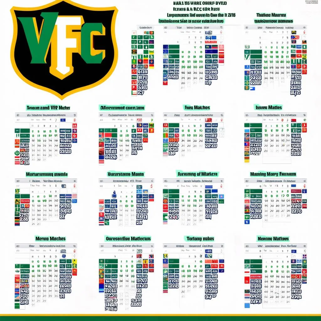 Lịch thi đấu bóng đá VFC