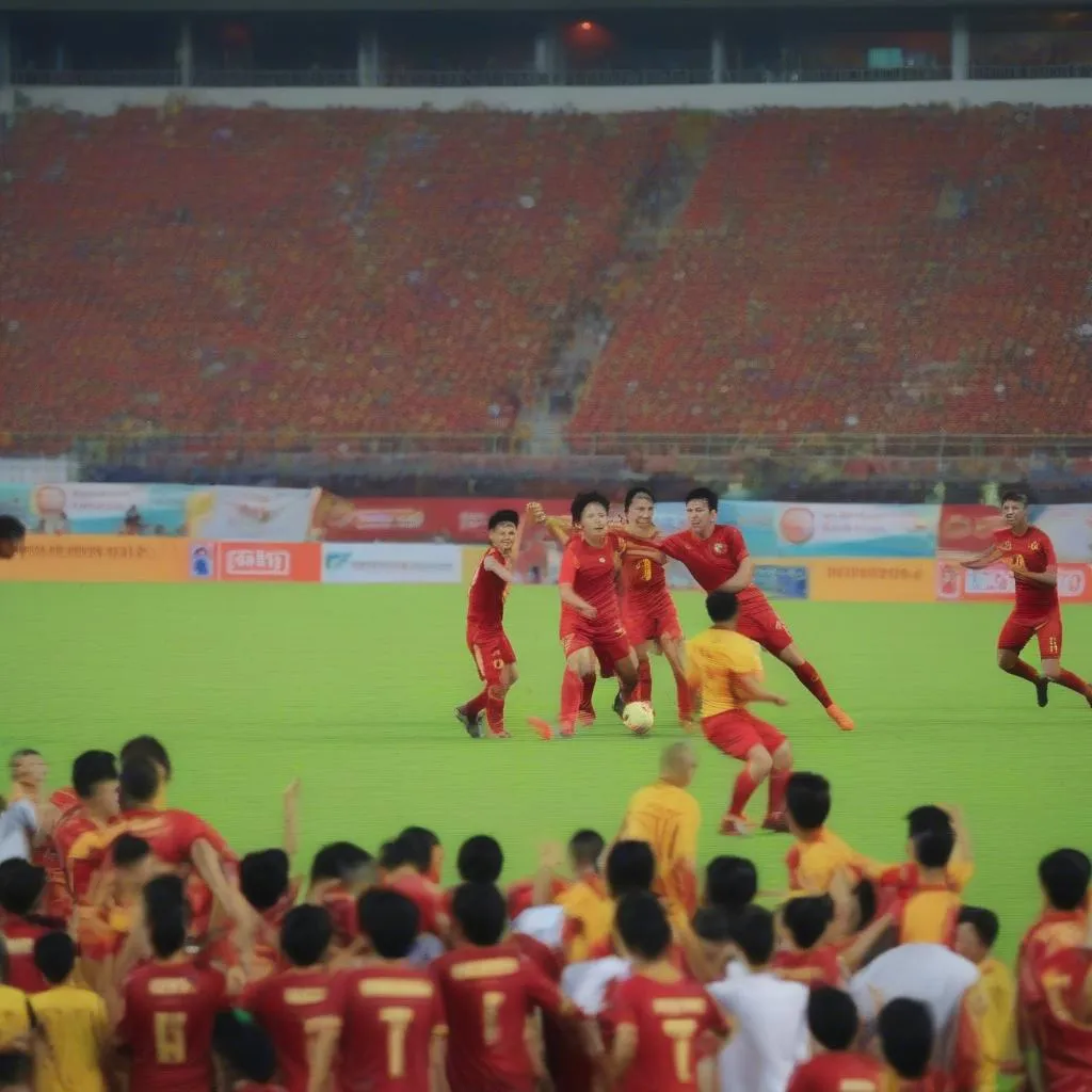 Lịch thi đấu bóng đá Việt Nam tại AFF Cup