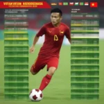 Lịch thi đấu bóng đá Việt Nam - Indonesia vòng loại World Cup