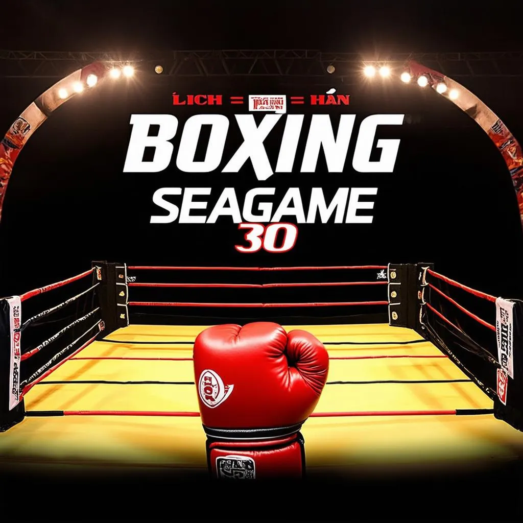 Lịch thi đấu boxing Seagame 30