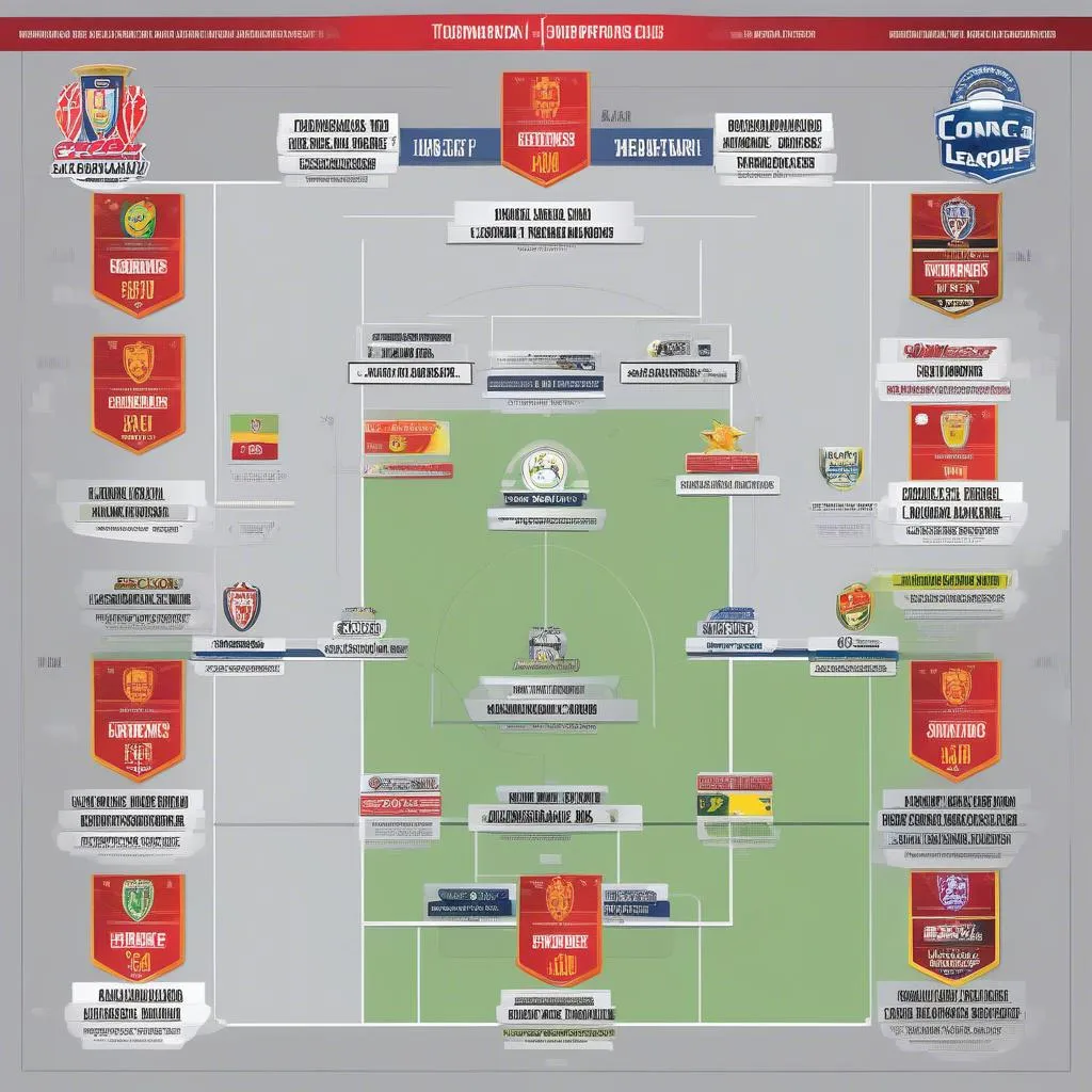 Lịch thi đấu Cúp Vô Địch Các Câu Lạc Bộ Concacaf - Chuỗi trận đấu đầy kịch tính