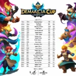 Lịch thi đấu Demacia Cup