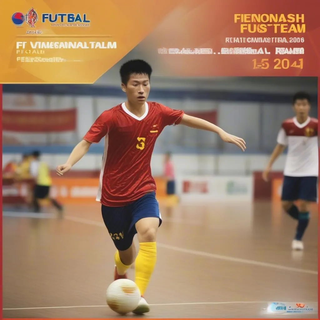 Lịch thi đấu đội tuyển futsal Việt Nam cập nhật mới nhất