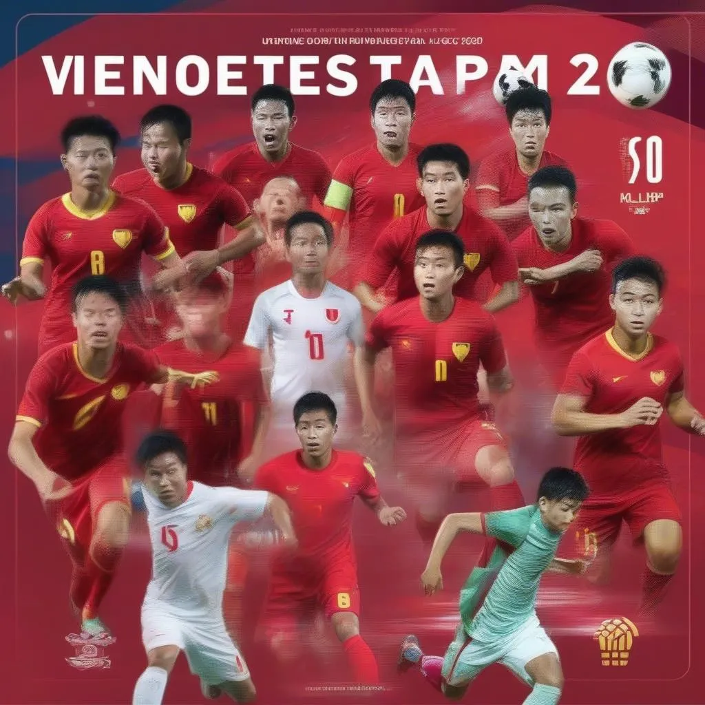 Hình ảnh đội tuyển Việt Nam thi đấu tại vòng loại World Cup 2022