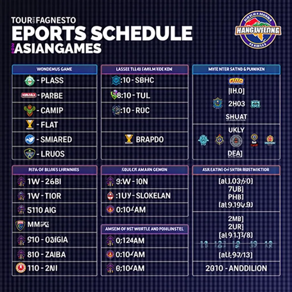 Lịch thi đấu Esports Seagame 31