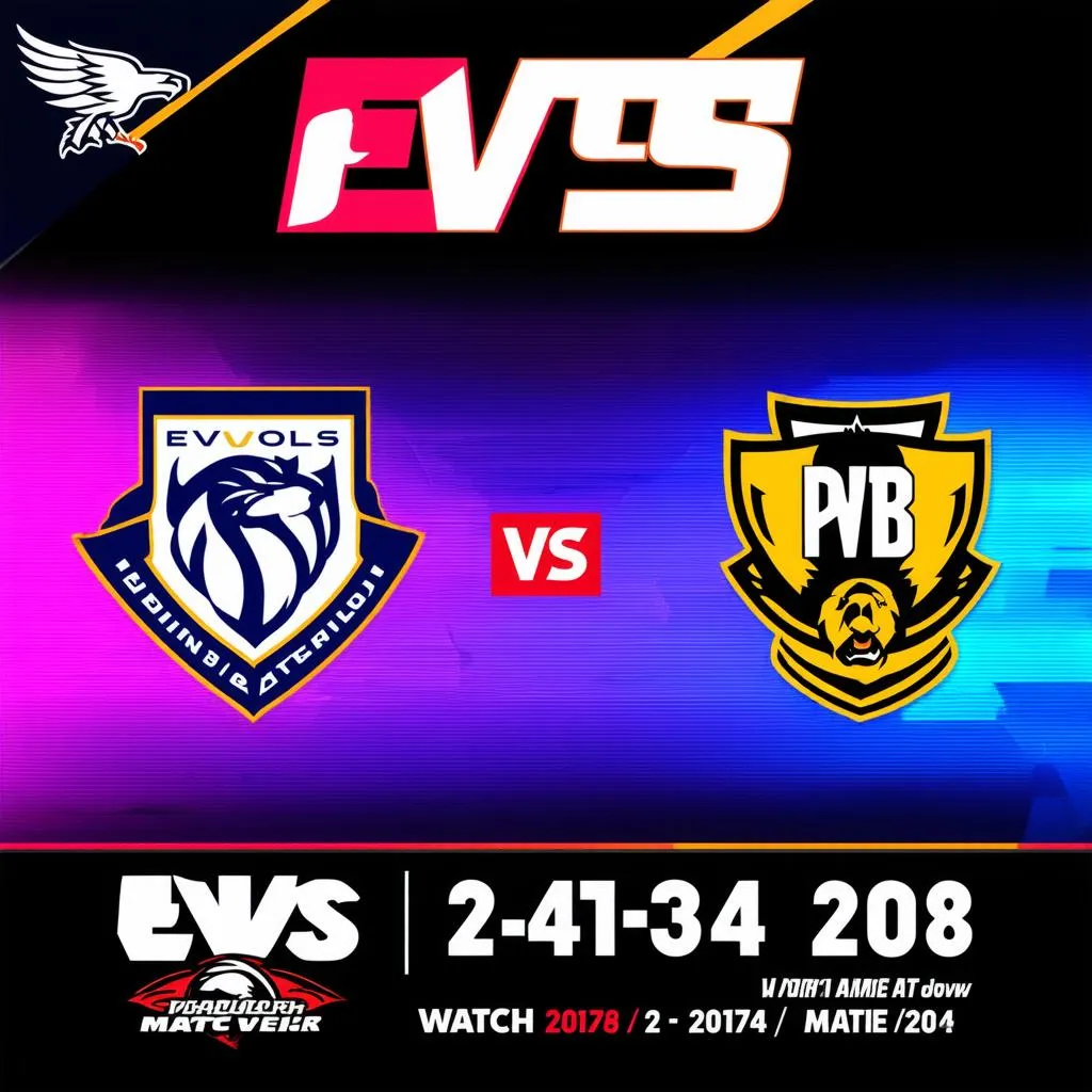 Lịch thi đấu EVOS vs PVB