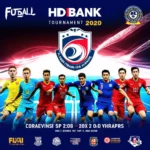 Lịch thi đấu Futsal HDBank 2020