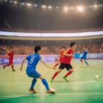 Lịch thi đấu futsal Việt Nam - Đội tuyển Việt Nam trong trận đấu