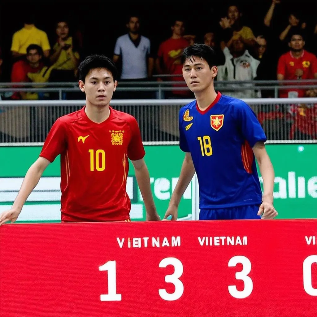 Lịch thi đấu Futsal Việt Nam vs Malaysia