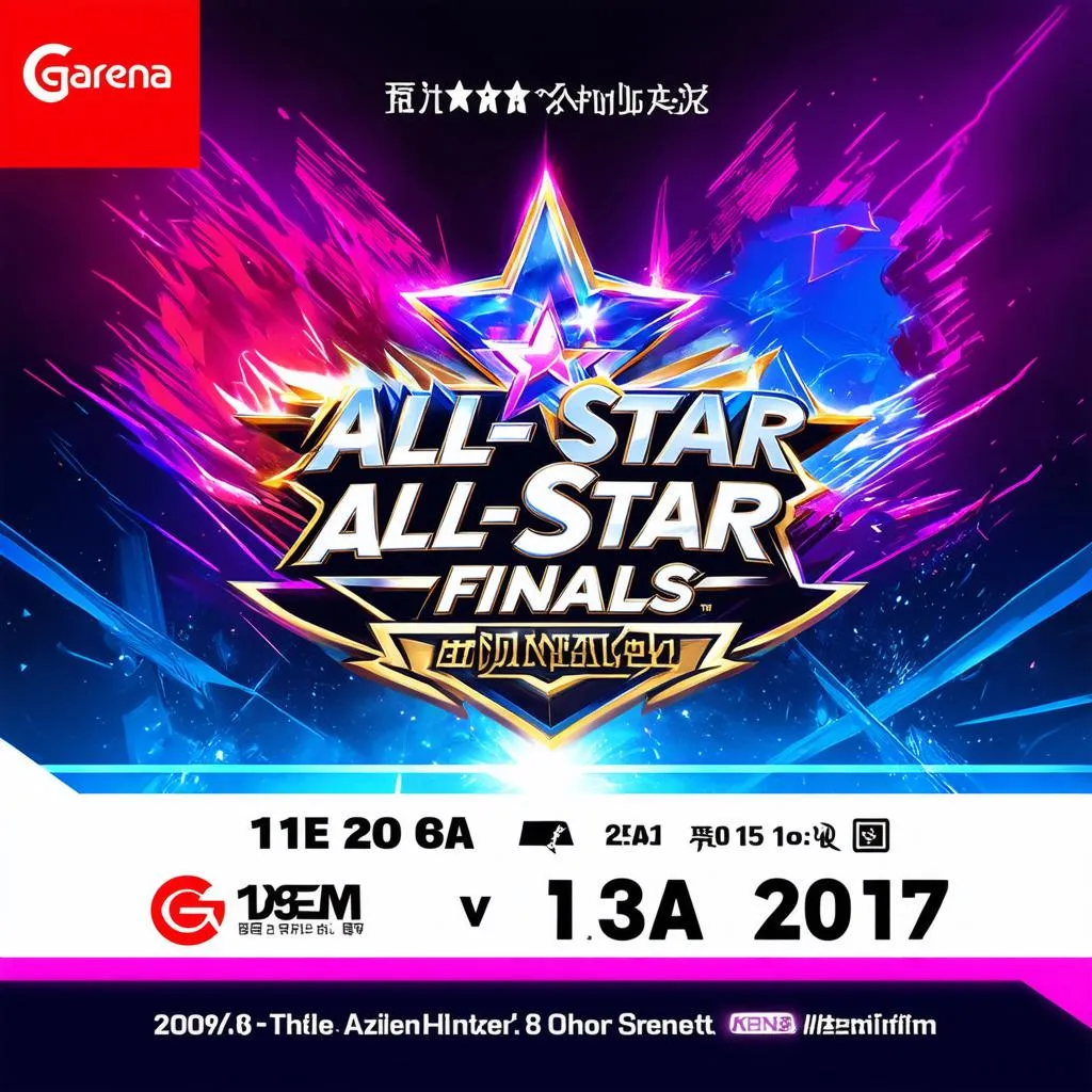 Lịch Thi Đấu Garena All-Star Chung Kết