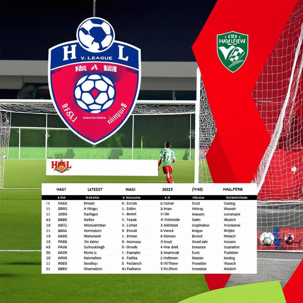 Lịch thi đấu V.League 2023 của HAGL