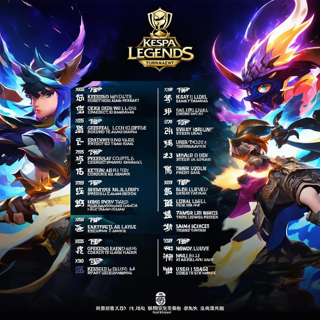 Lịch thi đấu Kespa Cup LCK