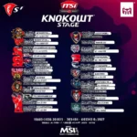 Lịch thi đấu Knockout MSI