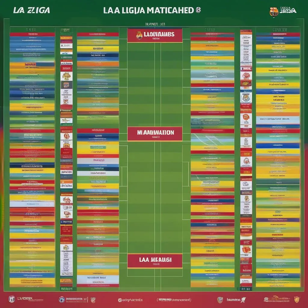 Lịch thi đấu La Liga mùa giải 2023-2024