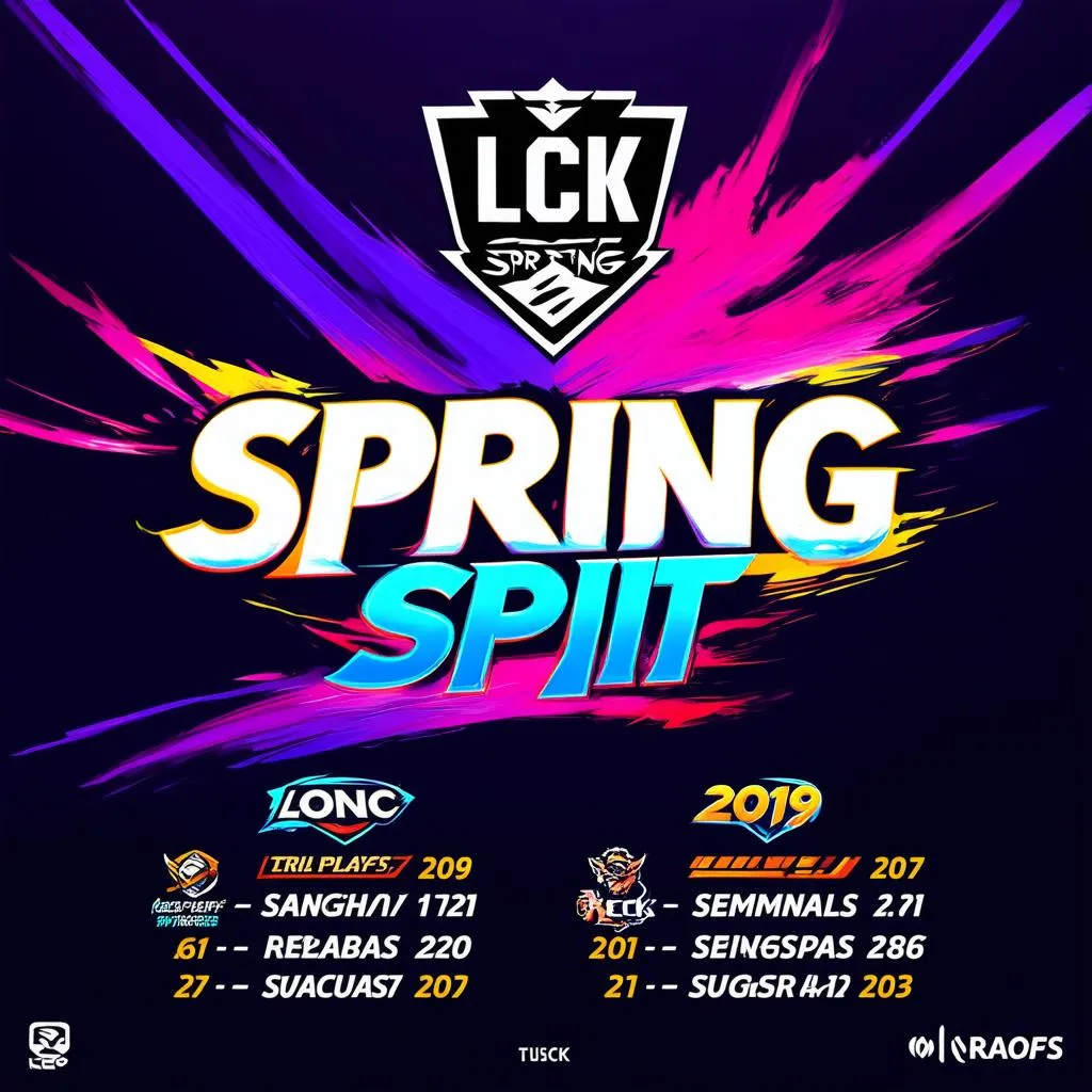 Lịch thi đấu LCK mùa xuân 2019