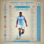 Lịch thi đấu Man City