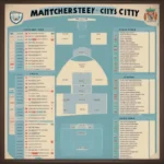 Lịch thi đấu Man City mới nhất