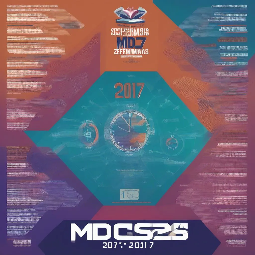 Lịch thi đấu bán kết MDCS 2017