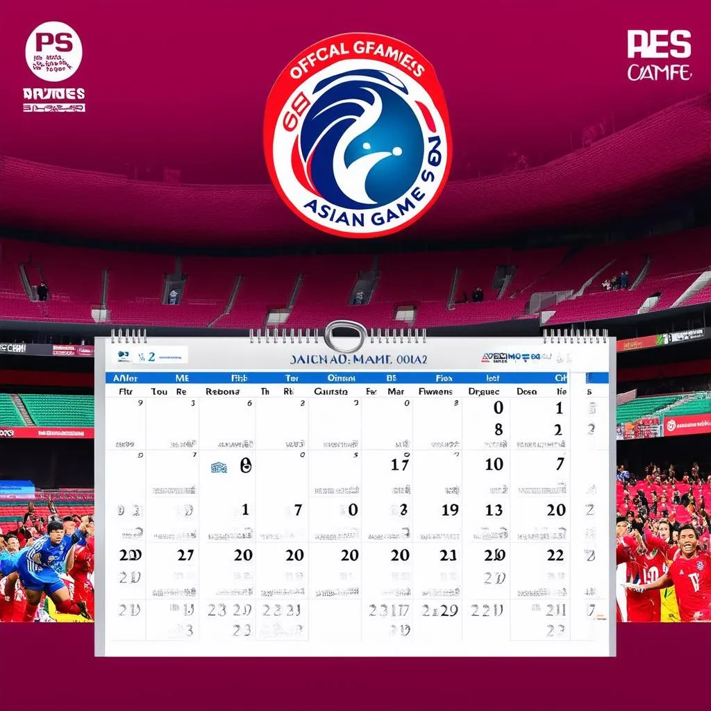 Lịch thi đấu PES ASIAD