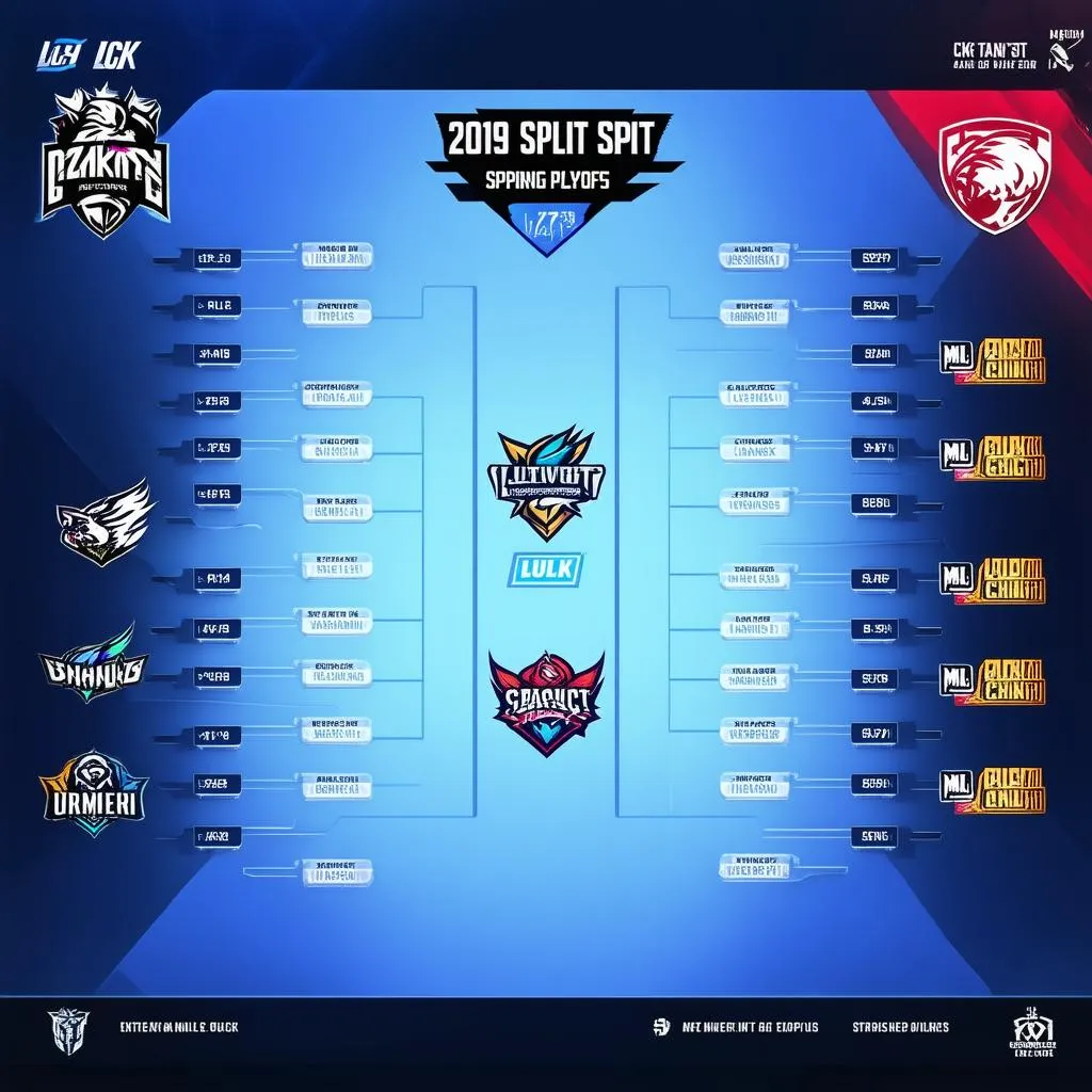 Lịch Thi Đấu Playoff LCK Mùa Xuân 2019