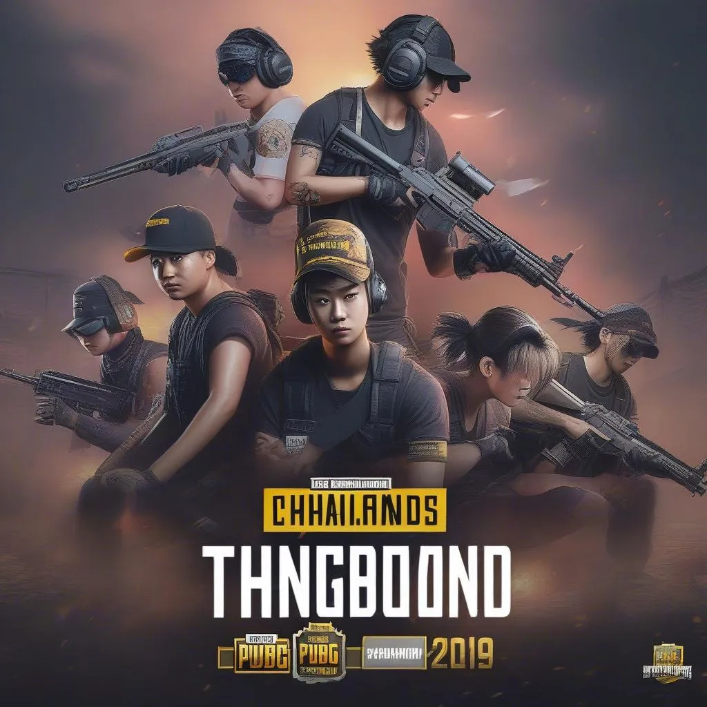 Lịch thi đấu PUBG Thailand Championship 2019