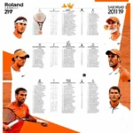 Lịch thi đấu Roland Garros 2019