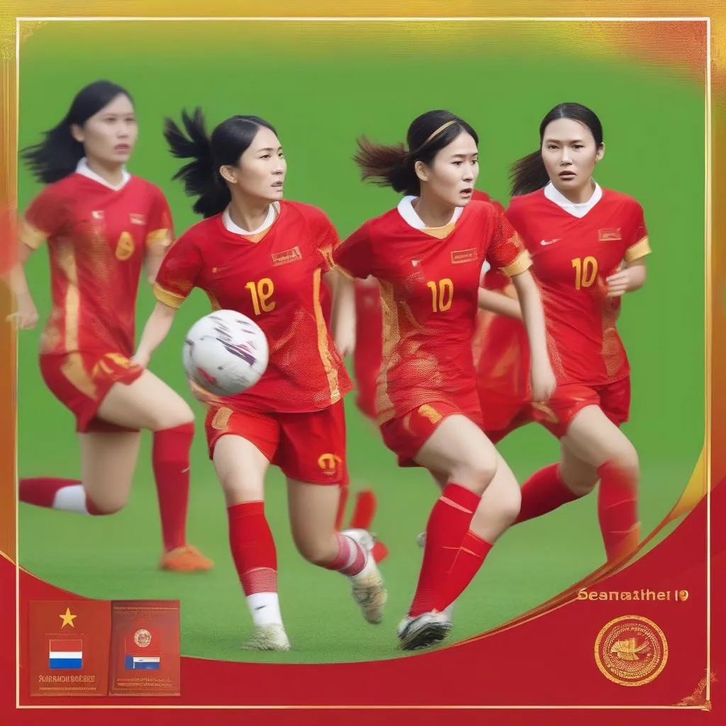 Lịch thi đấu bóng đá nữ Seagame 2019 Việt Nam