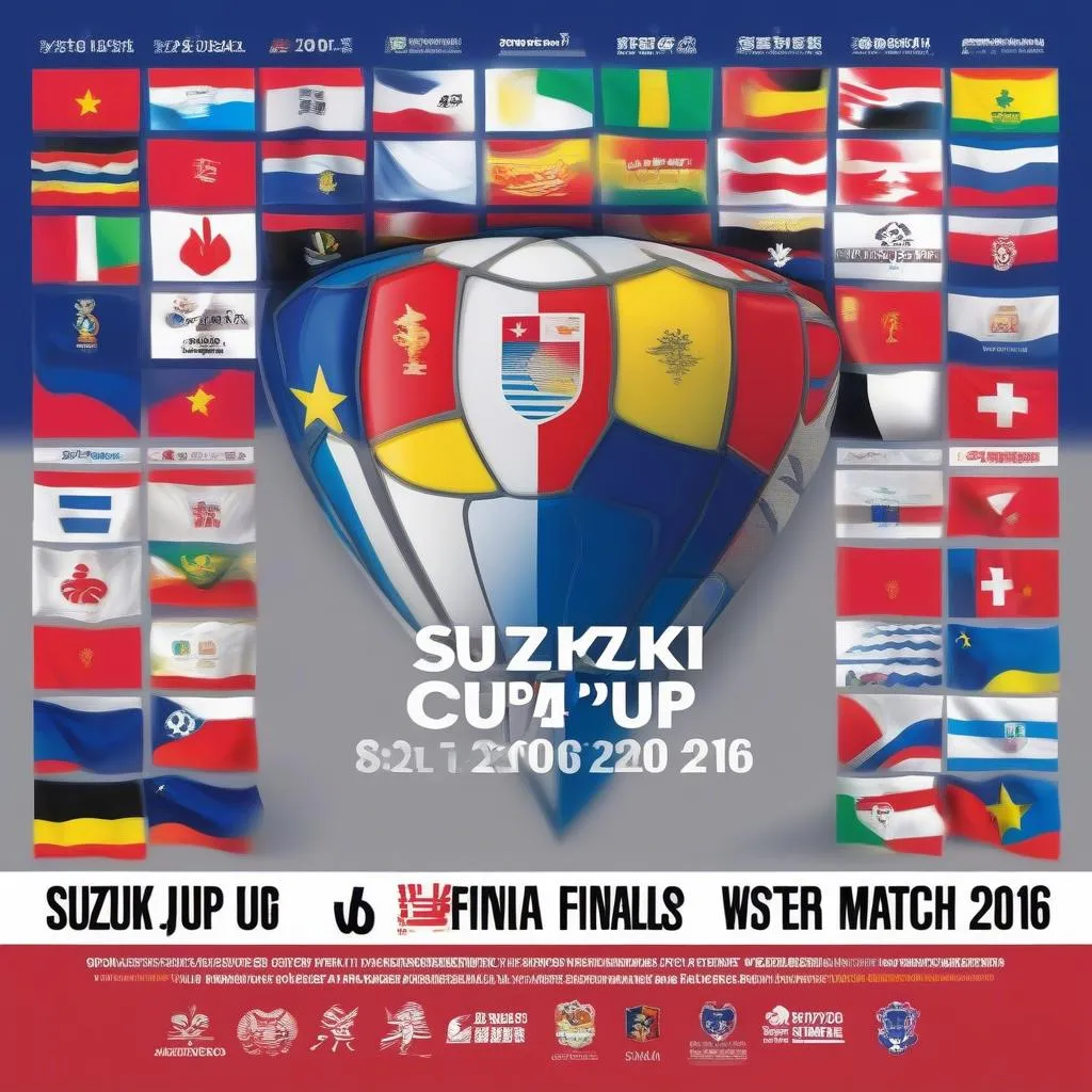 Lịch thi đấu Suzuki Cup 2016: Chung kết