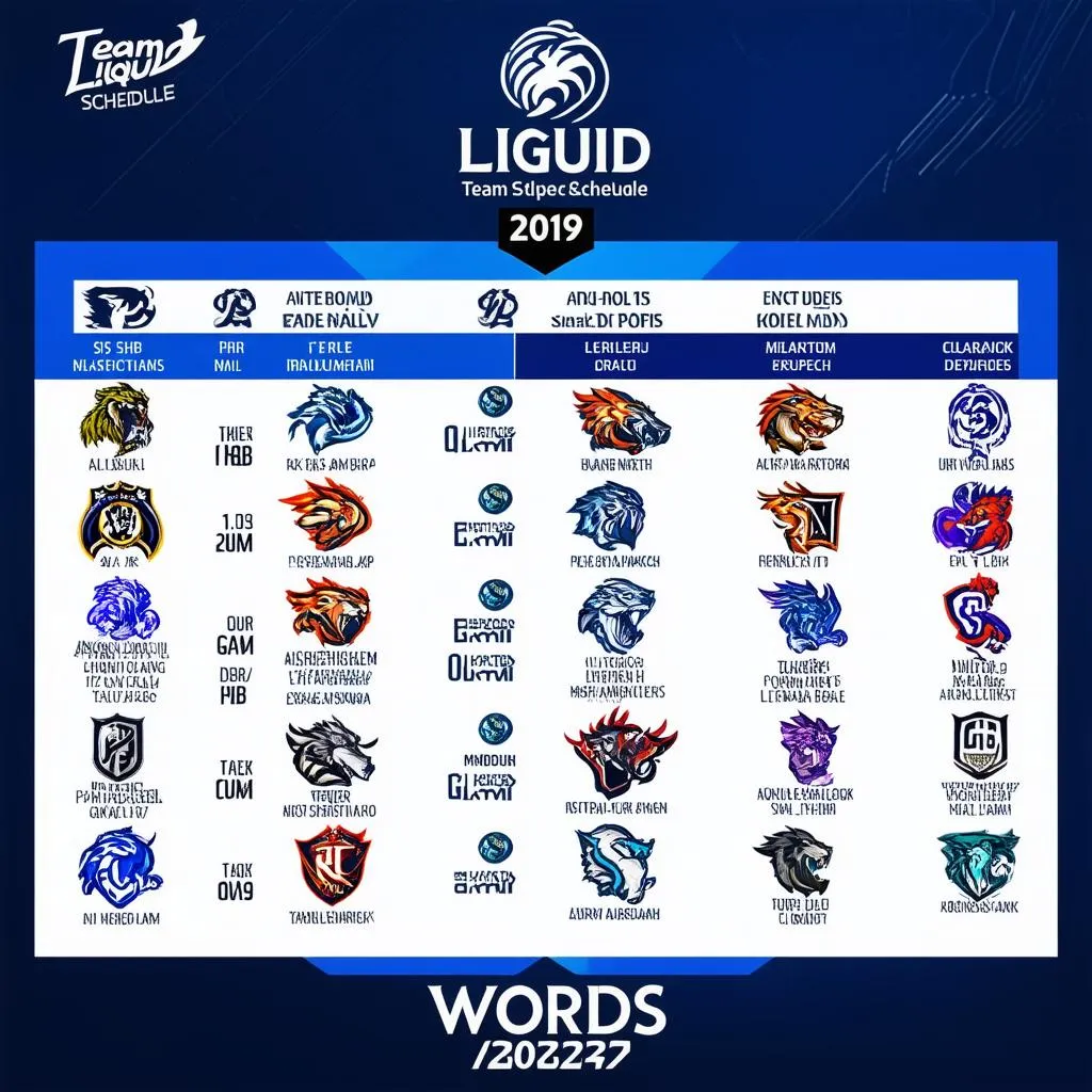 Lịch thi đấu Team Liquid tại CKTG 2019