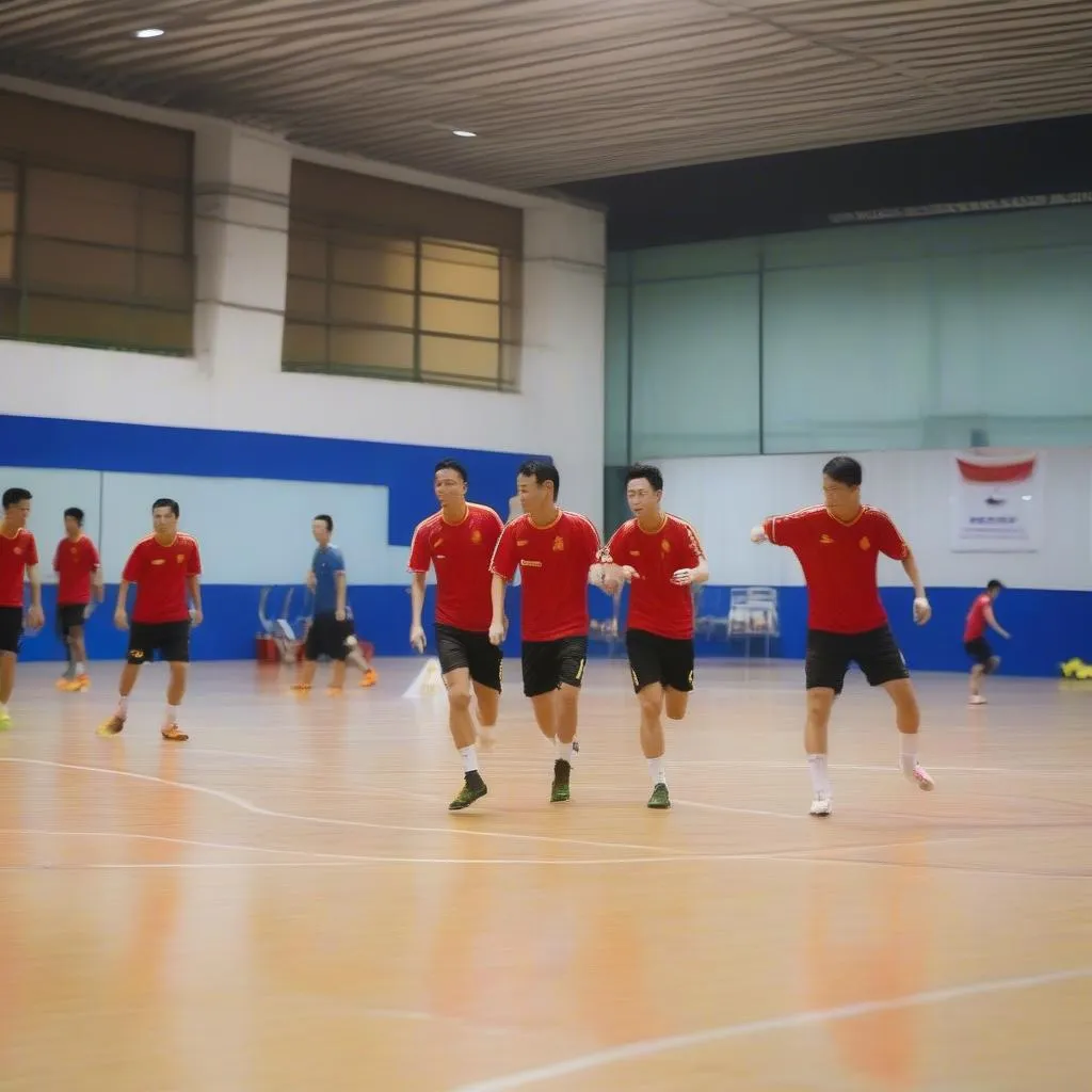 Lịch thi đấu giao hữu tuyển futsal nam Việt Nam