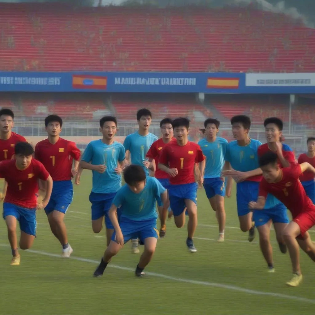 Lịch thi đấu U19 Châu Á bảng G: Việt Nam vs Lào