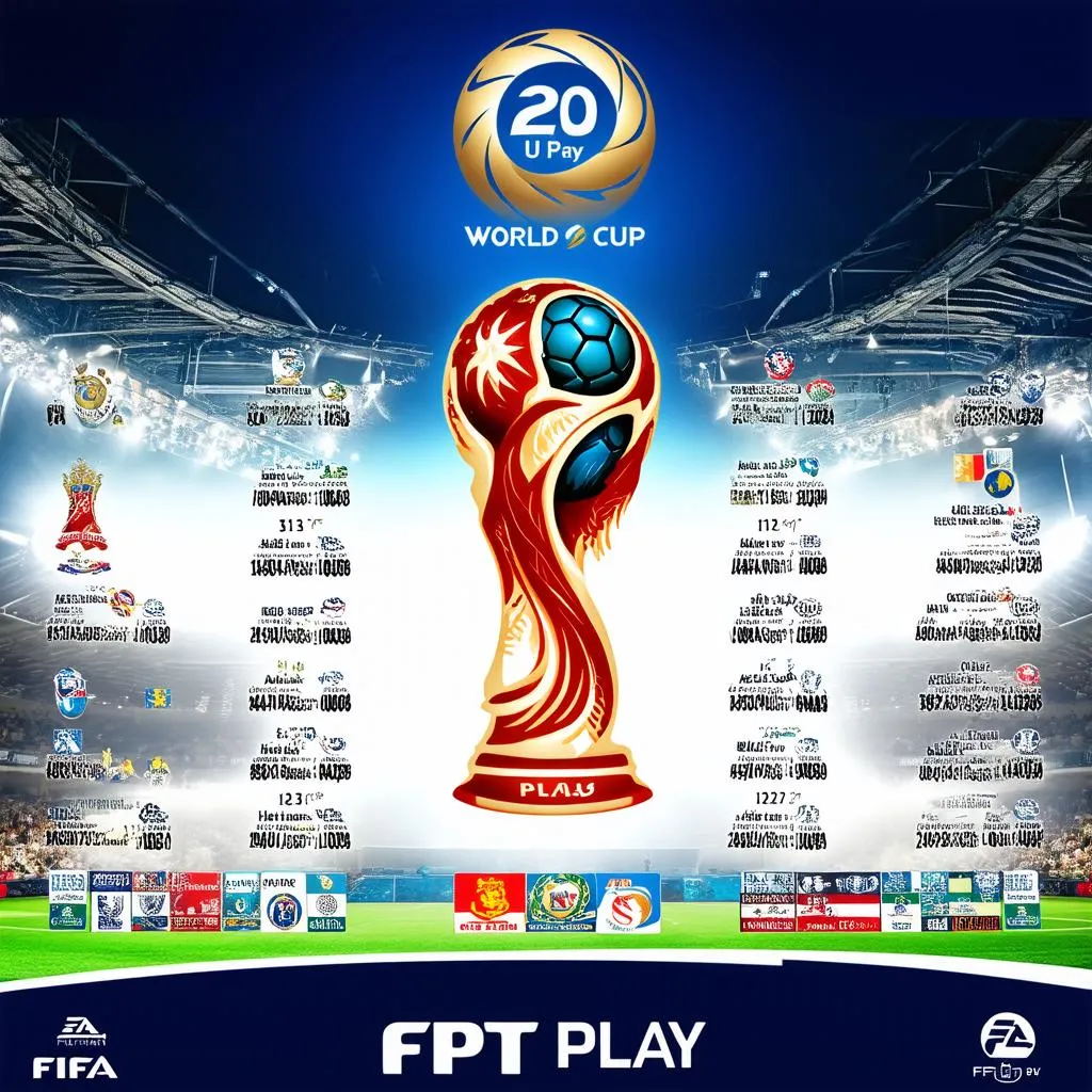 Lịch thi đấu U20 Thế giới trên FPT Play