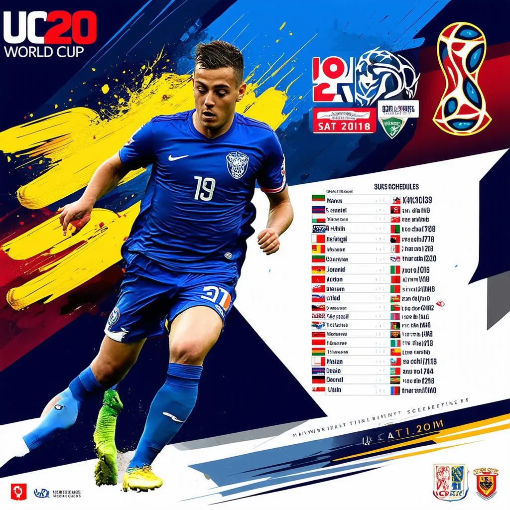 Lịch thi đấu U20 World Cup 2018