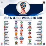 Lịch thi đấu U20 World Cup 2018