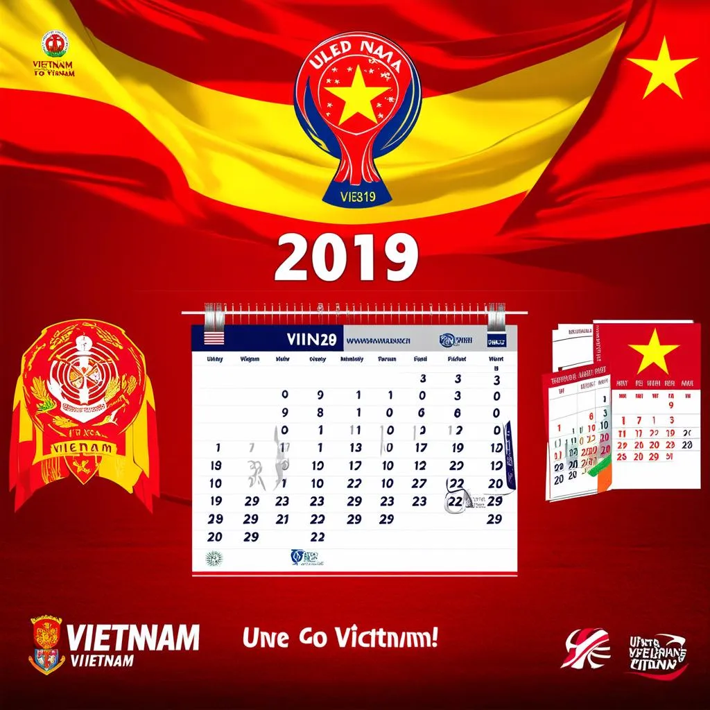 Lịch thi đấu U23 Việt Nam 2019