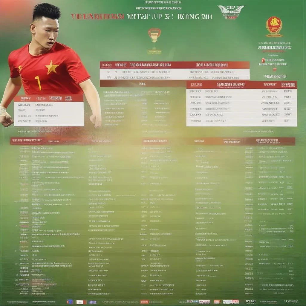 Lịch thi đấu U23 Việt Nam 2019 King Cup