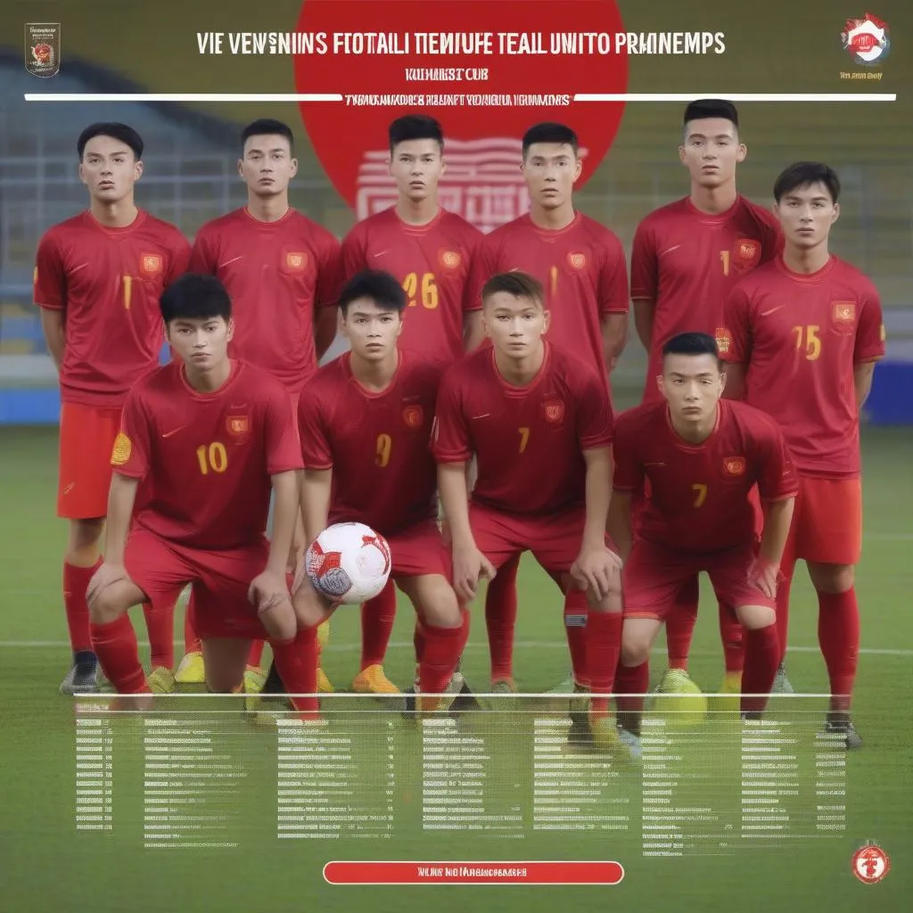 Lịch Thi Đấu Bóng Đá U23 Việt Nam King's Cup - Đội Hình