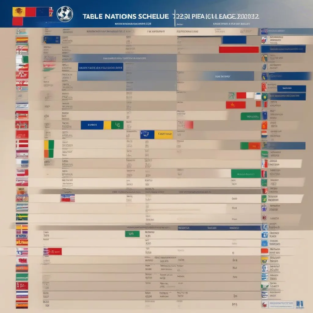 Lịch thi đấu UEFA Nations League 2023-2024