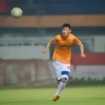 Cầu thủ Nguyễn Quang Hải - ngôi sao của Hà Nội FC