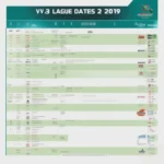 Lịch thi đấu V.League 2019 vòng 23 chi tiết