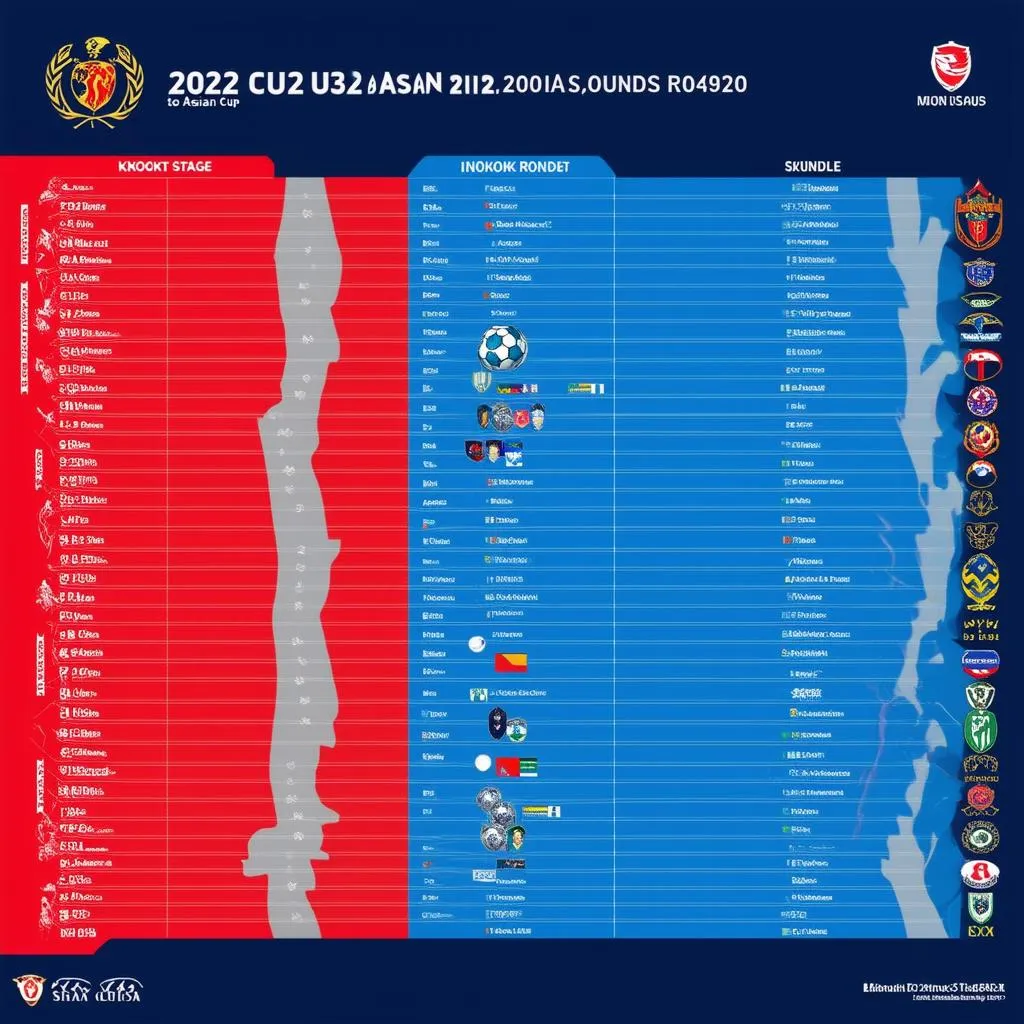 Lịch thi đấu VCK U23 Châu Á 2023