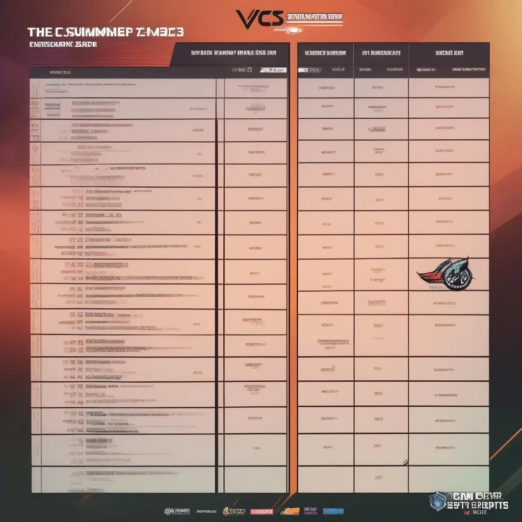 Lịch thi đấu VCS Hè 2023 GAM vs SBTC