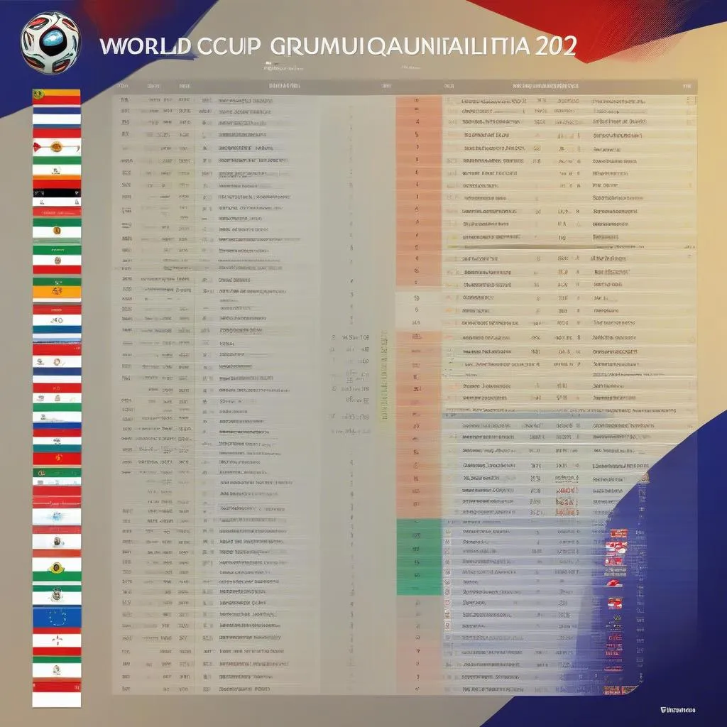 Lịch thi đấu vòng loại World Cup 2022 bảng G: Dự đoán tỷ số